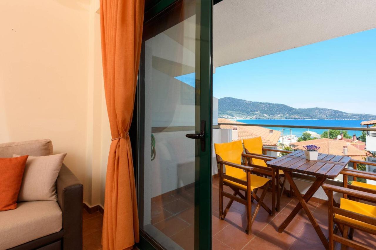 Zoe'S Sea View Apartment 스칼라 포타미아스 외부 사진